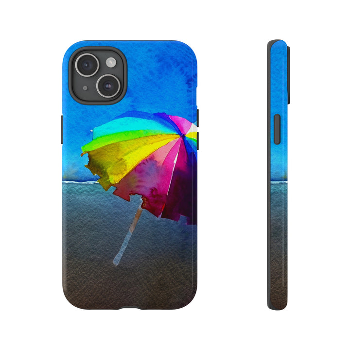 Cute Samsung Case | Cool Iphone Case | Summer Colorful Beach Parasol, Samsung S24, S23, S22, S21, IPhone 15 Case | Iphone 14 Case, Iphone 13 Case - Studio40ParkLane