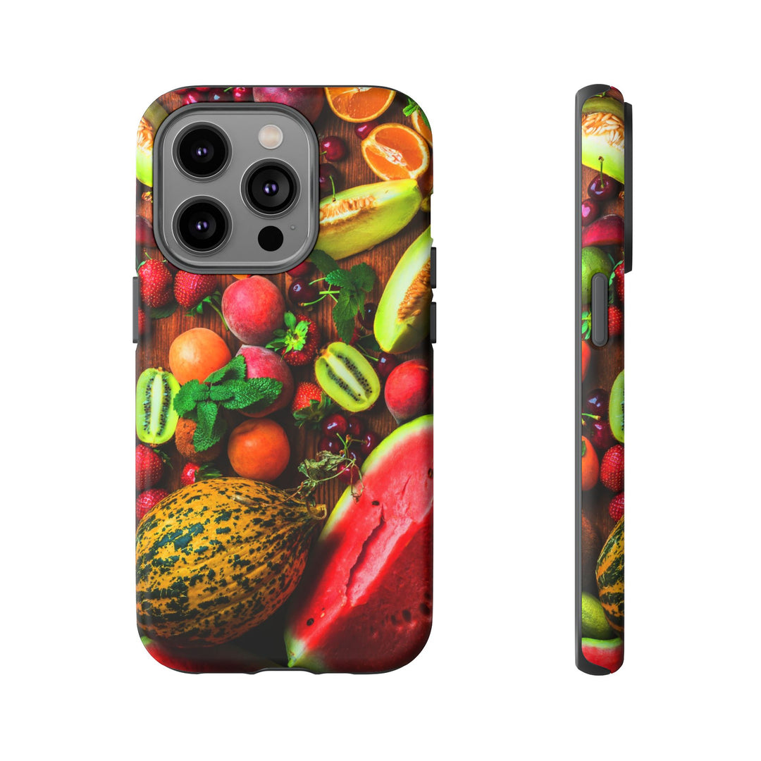 Fall Fruit Collage Cute Phone Case for, Samsung Galaxy S24, S23, S22, S21, IPhone 16 Case | Iphone 15, Iphone 14, IPhone 13 Case Mom Dad Gift - Studio40ParkLane