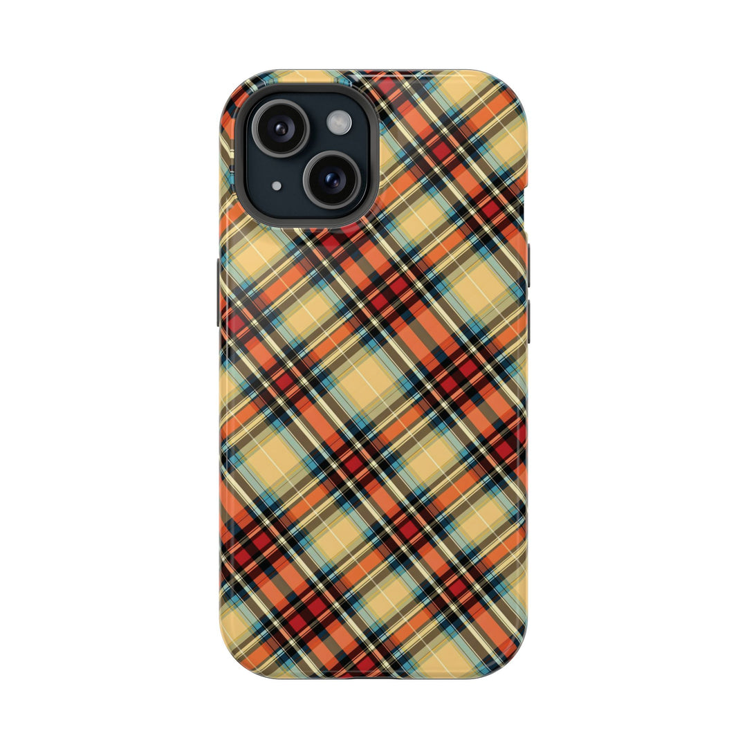 Checkered Plaid Magsafe Gift for Her Cute Phone Case for Iphone, | iPhone 16 | iPhone 15 Pro Max, Iphone 14 Pro Max, 13 12 11 10 9 8 7 - Studio40ParkLane