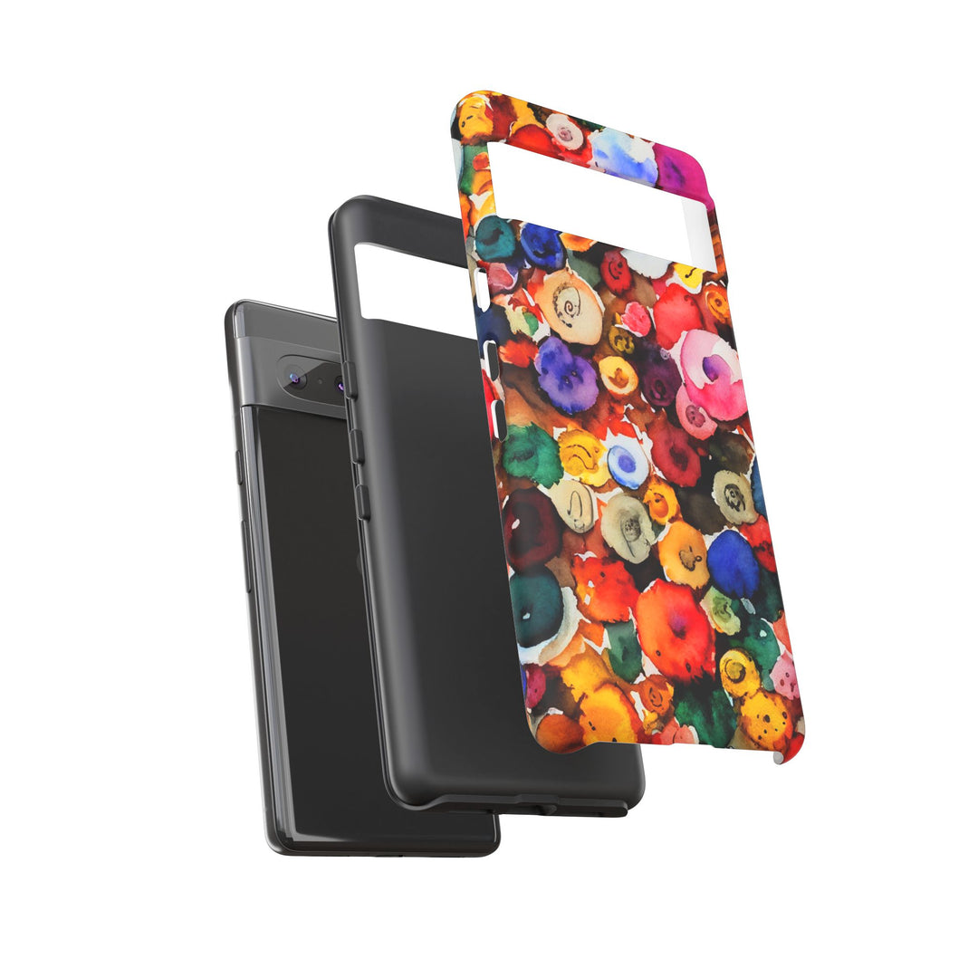 Impact Resistant, Fall Colors Buttons, Cute Phone Cases for Samsung S24, S23, S22, S21, IPhone 15 pro Iphone 14 pro Iphone 13 IPhone 12 Iphone 11 - Studio40ParkLane