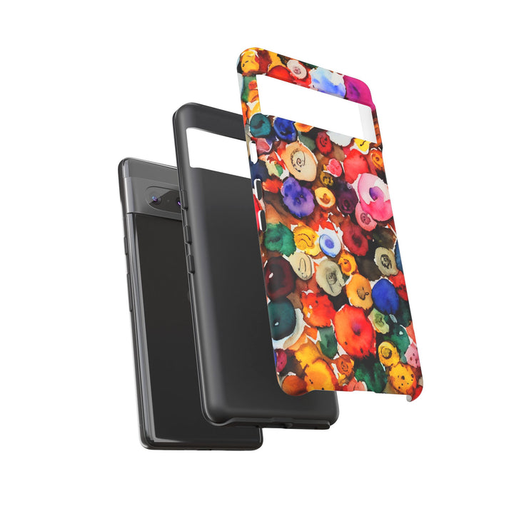 Impact Resistant, Fall Colors Buttons, Cute Phone Cases for Samsung S24, S23, S22, S21, IPhone 15 pro Iphone 14 pro Iphone 13 IPhone 12 Iphone 11 - Studio40ParkLane