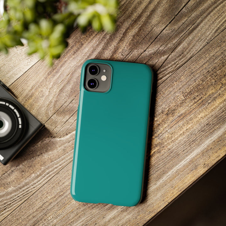 Slim Turquoise Blue Gift for Her Aesthetic Cute Phone Case for Iphone 16 - | iPhone 15 Pro Max Case | iPhone 14 Case 13 12 11 10 9 8 7 - Studio40ParkLane