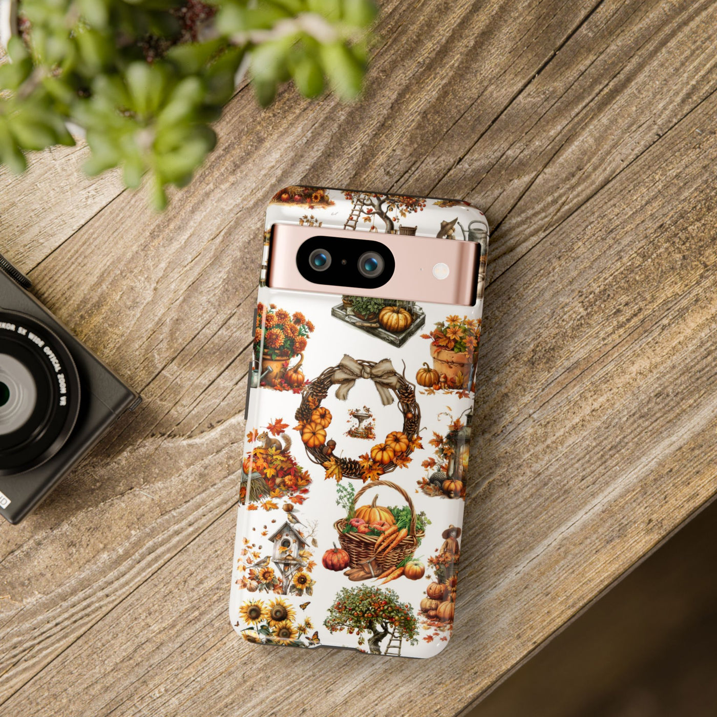 Impact Resistant, Fall Leaves Collage, Cute Phone Cases for Samsung S24, S23, S22, S21, IPhone 15 pro Iphone 14 pro Iphone 13 IPhone 12 Iphone 11