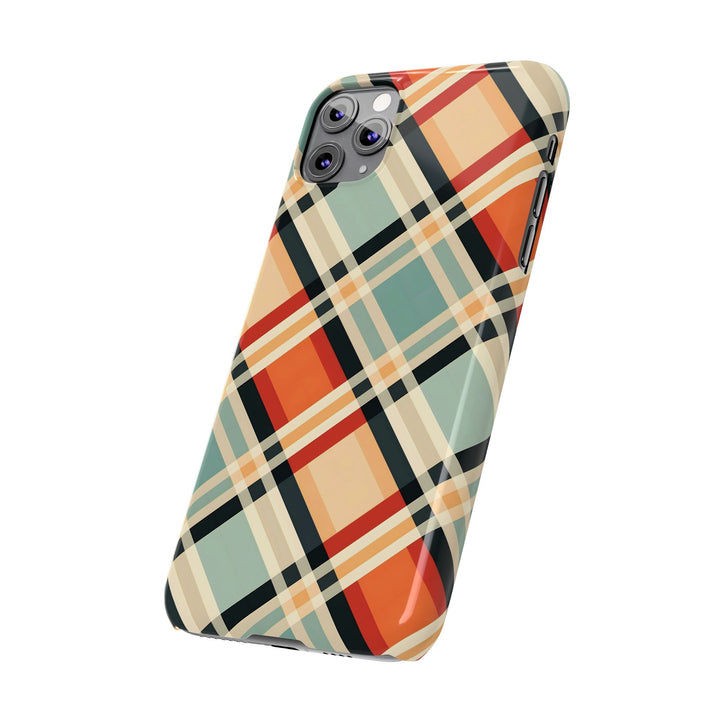 Slim Checkered Plaid Gift for Her Cute Phone Cases for Iphone 16 Pro Max | iPhone 15 Case | iPhone 15 Pro Max Case, Iphone 14, 13, 12, 11, 10, 8, 7 - Studio40ParkLane