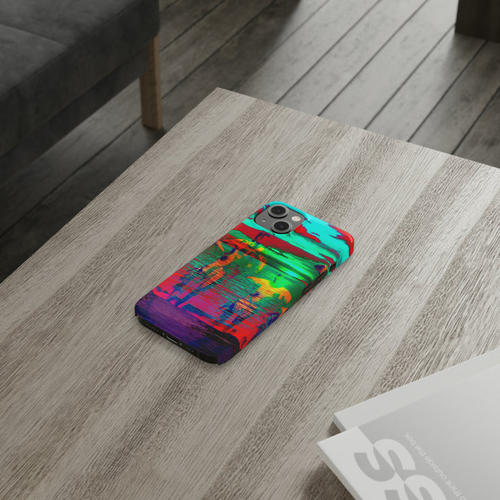 Slim Cute Phone Cases for Iphone - | iPhone 15 Case | iPhone 15 Pro Max Case, Iphone 14 Case, Iphone 14 Pro Max, Iphone 13, Sunset Mystery Dance - Studio40ParkLane