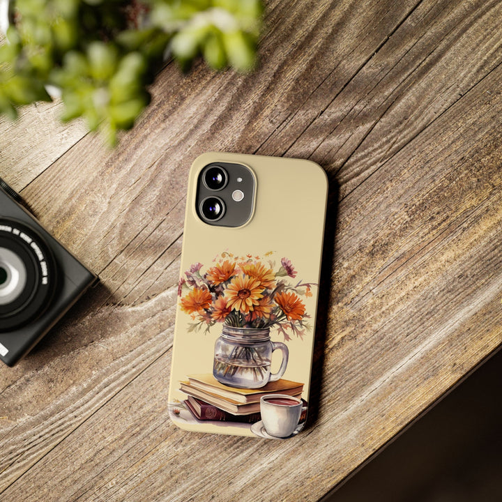 Slim Fall Autumn Leaves Cute Phone Cases for Iphone 16 | iPhone 15 Case | iPhone 15 Pro Max Case, Iphone 14, Iphone 14 Pro Max, Iphone 13, Slim Mom Dad Gift - Studio40ParkLane