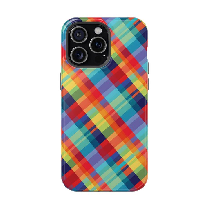 Checkered Plaid Magsafe Gift for Her Cute Phone Case for Iphone, | iPhone 16 | iPhone 15 Pro Max, Iphone 14 Pro Max, 13 12 11 10 9 8 7 - Studio40ParkLane