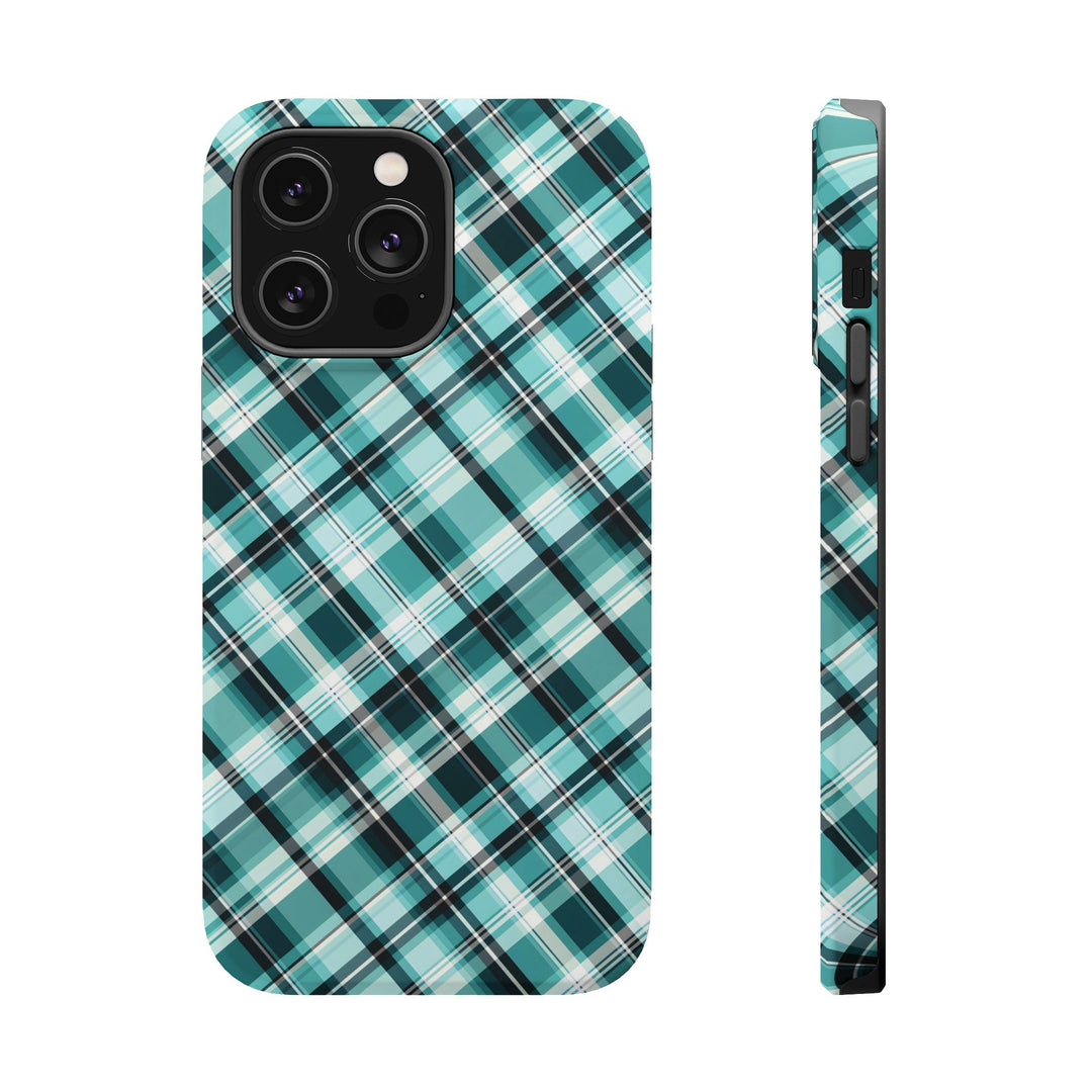 Checkered Plaid Magsafe Gift for Her Cute Phone Case for Iphone, | iPhone 16 | iPhone 15 Pro Max, Iphone 14 Pro Max, 13 12 11 10 9 8 7 - Studio40ParkLane