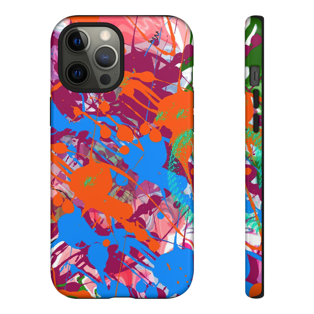 Cute IPhone Case | iPhone 15 Case | iPhone 15 Pro Max Case, Iphone 14 Case, Iphone 14 Pro Max Case IPhone Case for Art Lovers Fall Paint Splash - Studio40ParkLane