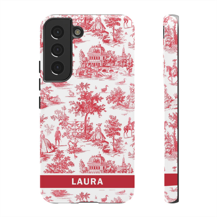 Premium Tough Personalized Initial Custom Gift Cute Phone Cases for Samsung Galaxy S24, S23, S22, S21 Plus, Ultra, Iphone 16, 15, 14 Pro Max - Studio40ParkLane