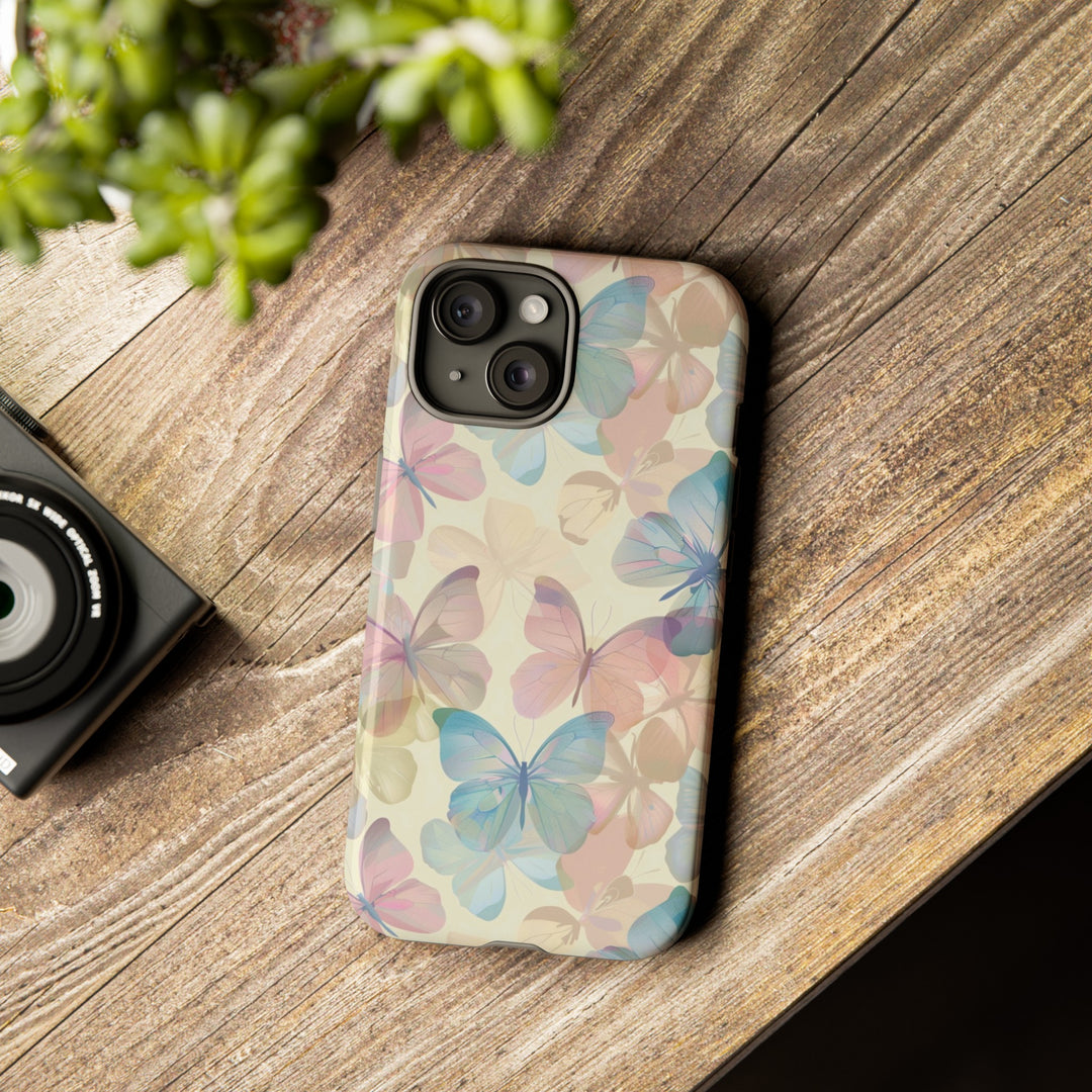 Cute Samsung Case | Cool Iphone Case | Summer Pastel Butterflies, Samsung S24, S23, S22, S21, IPhone 15 Case | Iphone 14 Case, Iphone 13 Case - Studio40ParkLane