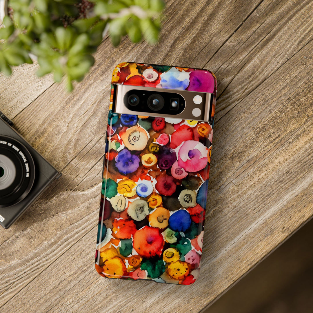 Impact Resistant, Fall Colors Buttons, Cute Phone Cases for Samsung S24, S23, S22, S21, IPhone 15 pro Iphone 14 pro Iphone 13 IPhone 12 Iphone 11 - Studio40ParkLane