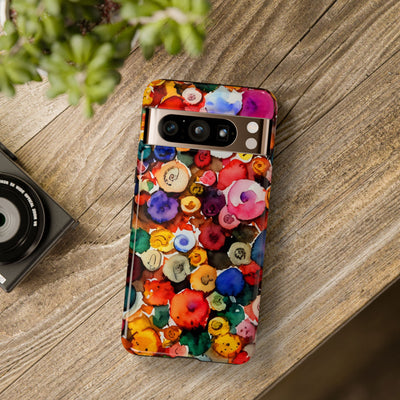 Impact Resistant, Fall Colors Buttons, Cute Phone Cases for Samsung S24, S23, S22, S21, IPhone 15 pro Iphone 14 pro Iphone 13 IPhone 12 Iphone 11