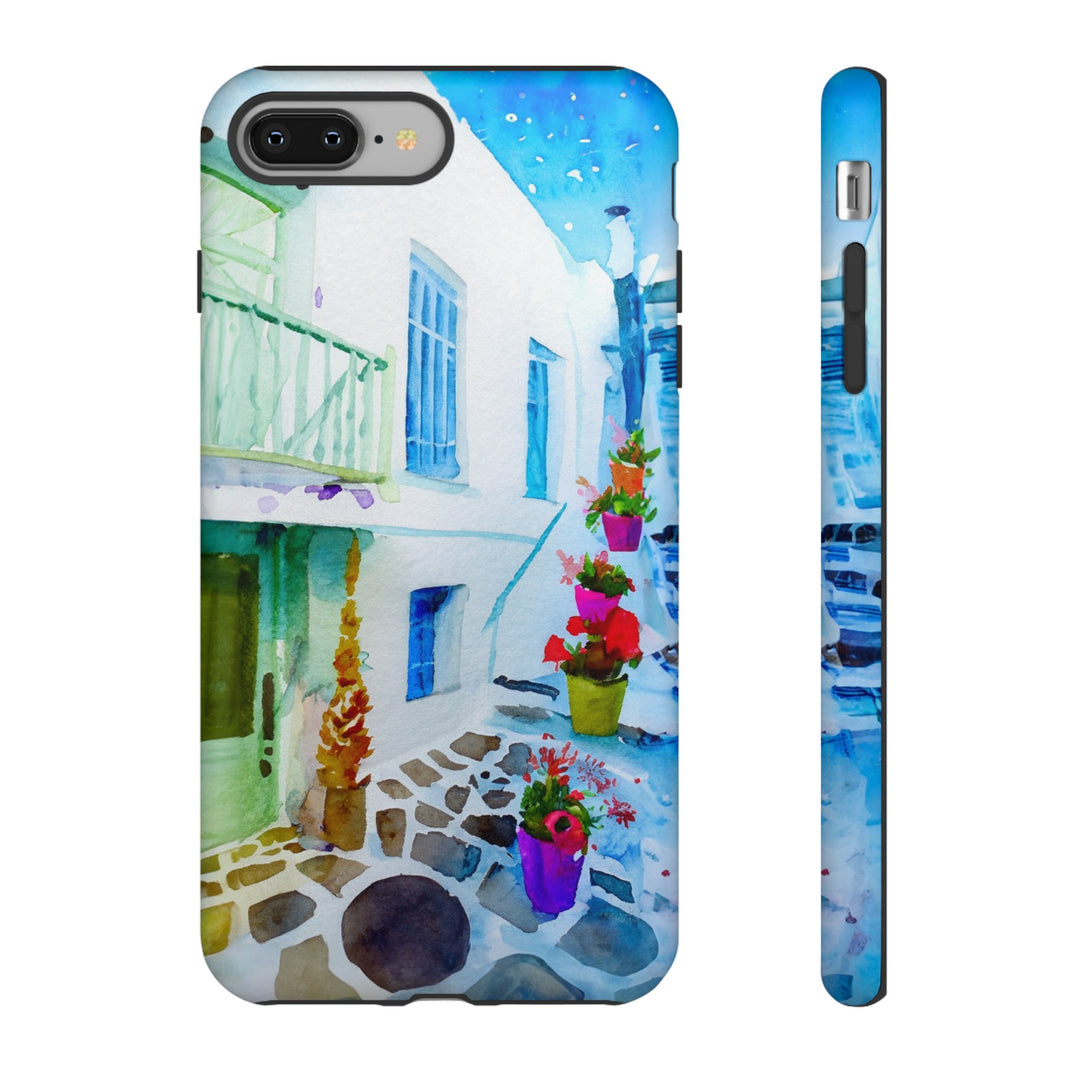 Impact Resistant, Greece House, Cute Phone Cases for Samsung S24, S23, S22, S21, IPhone 15 pro Iphone 14 pro Iphone 13 IPhone 12 Iphone 11 - Studio40ParkLane