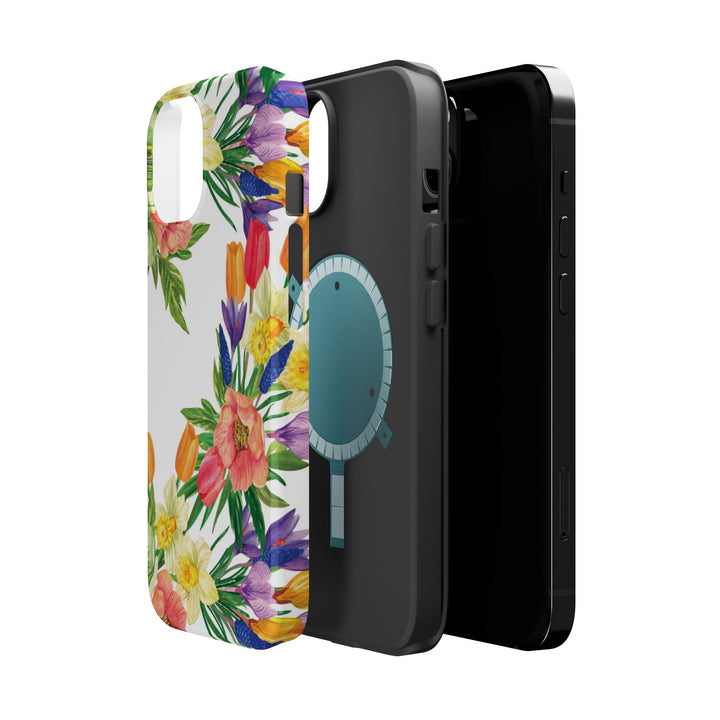 Spring Flowers Magsafe Cute Phone Case for Iphone Gift for Her, iPhone 16 Case iPhone 15 Pro Max Case, Iphone 14, Iphone 14 Pro Max, 13, 12 - Studio40ParkLane