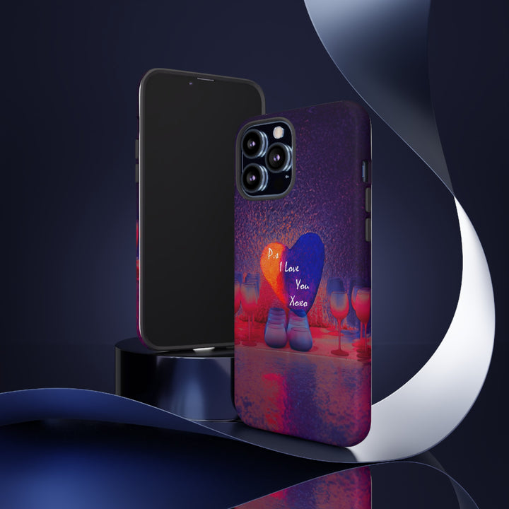 Cute Samsung Case | Cool Iphone Case | PS I love You - Heart, Samsung S24, S23, S22, S21, IPhone 15 Case | Iphone 14 Case, Iphone 13 Case - Studio40ParkLane