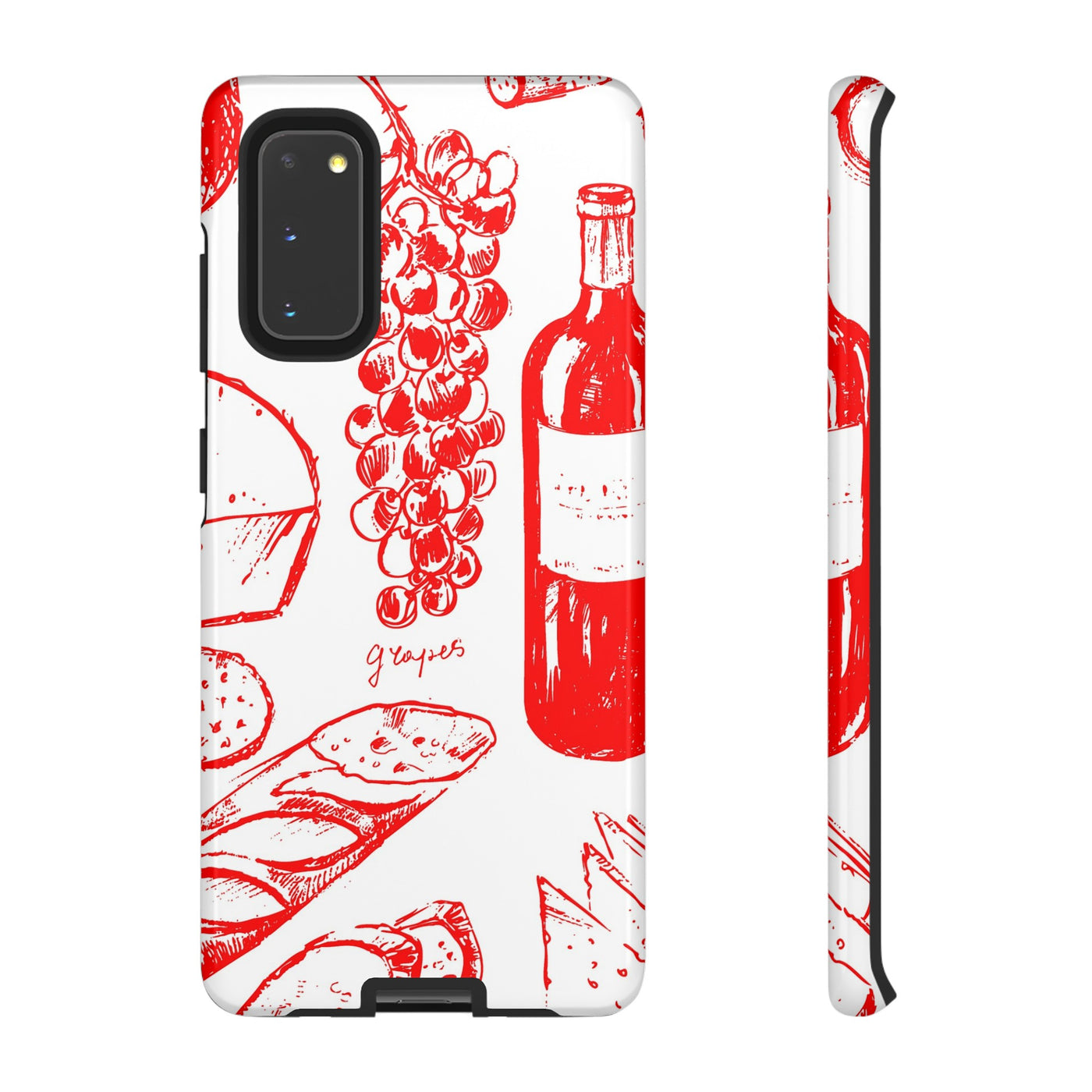 Impact Resistant, Italian French, Cute Phone Cases for Samsung S24, S23, S22, S21, IPhone 15 pro Iphone 14 pro Iphone 13 IPhone 12 Iphone 11