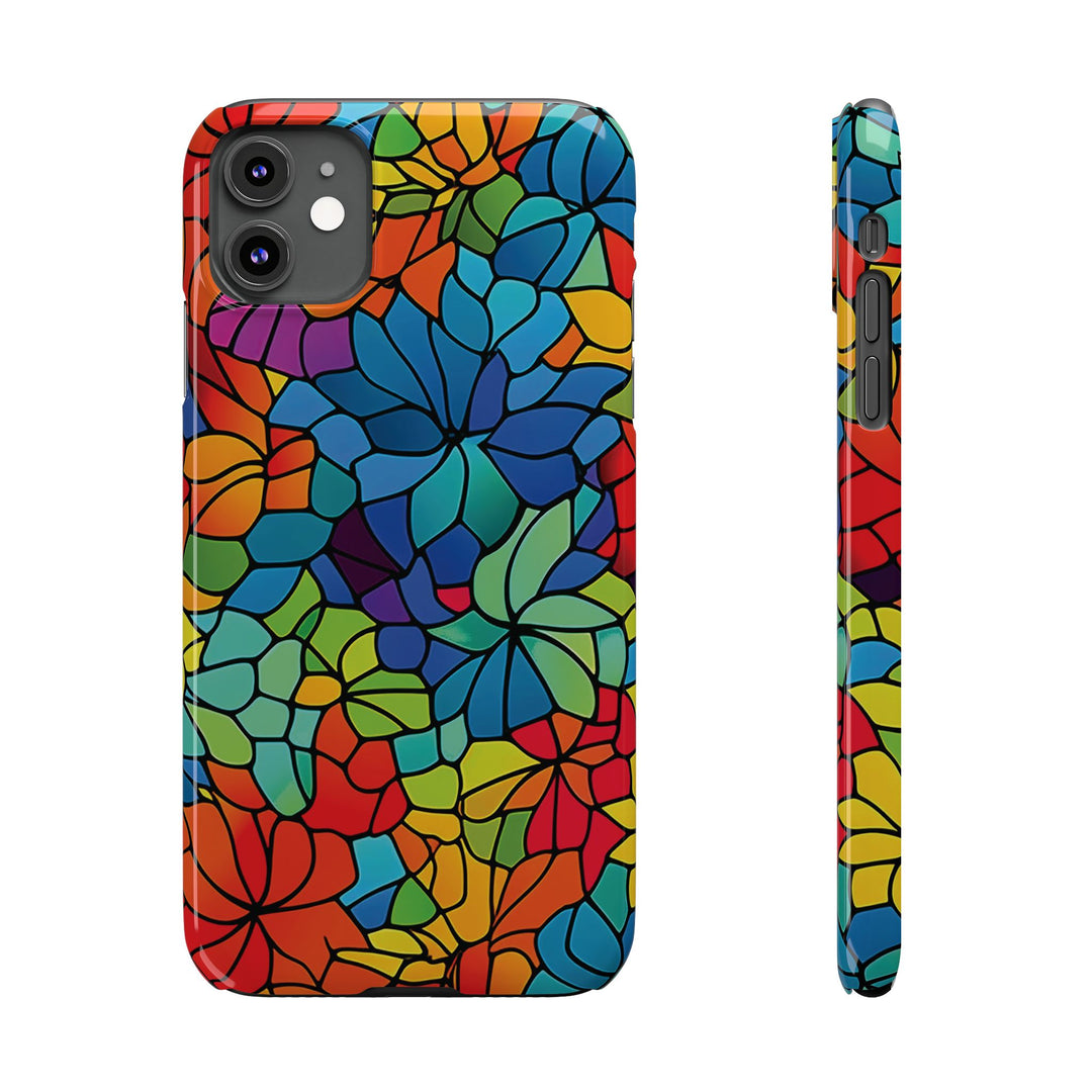 Slim Window Style Mosaic Gift for Her Cute Phone Cases for Iphone 16 Case | iPhone 15 Case | iPhone 15 Pro Max Case, Iphone 14, Iphone 14 Pro Max, Iphone 13 - Studio40ParkLane