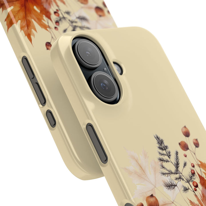 Slim Fall Leaves Foliage Cute Phone Cases for Iphone 16 | iPhone 15 Case | iPhone 15 Pro Max Case, Iphone 14, Iphone 14 Pro Max, Iphone 13, Slim Mom Dad Gift - Studio40ParkLane