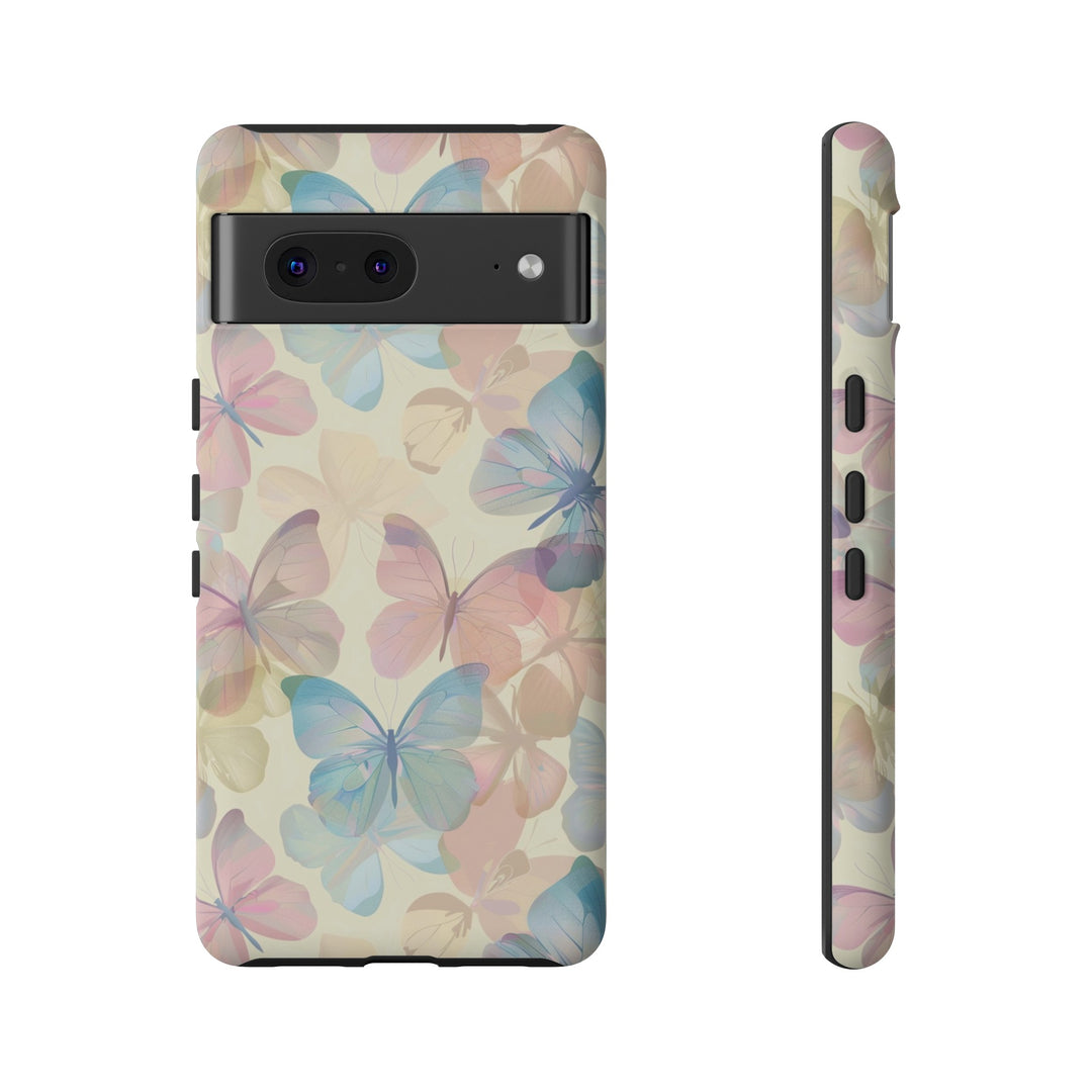 Cute Samsung Case | Cool Iphone Case | Summer Pastel Butterflies, Samsung S24, S23, S22, S21, IPhone 15 Case | Iphone 14 Case, Iphone 13 Case - Studio40ParkLane