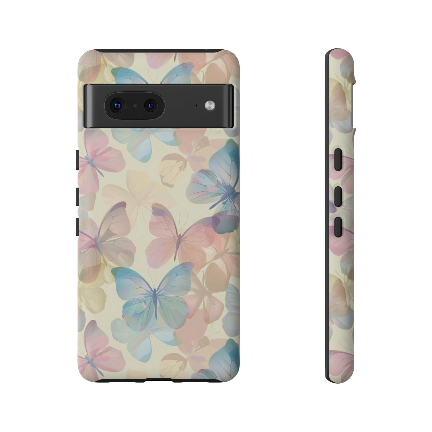 Cute Samsung Case | Cool Iphone Case | Summer Pastel Butterflies, Samsung S24, S23, S22, S21, IPhone 15 Case | Iphone 14 Case, Iphone 13 Case