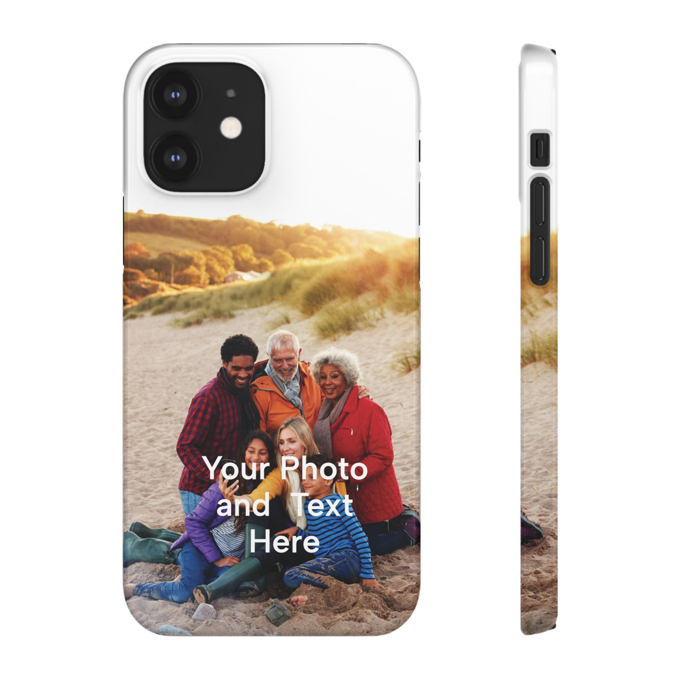 Snap Custom Personalized  Family/Pet Cute Phone Cases for Samsung Galaxy S24, S23, S22, S21, S20, Plus, Ultra, Iphone 16, 15, 14, Pro and Max