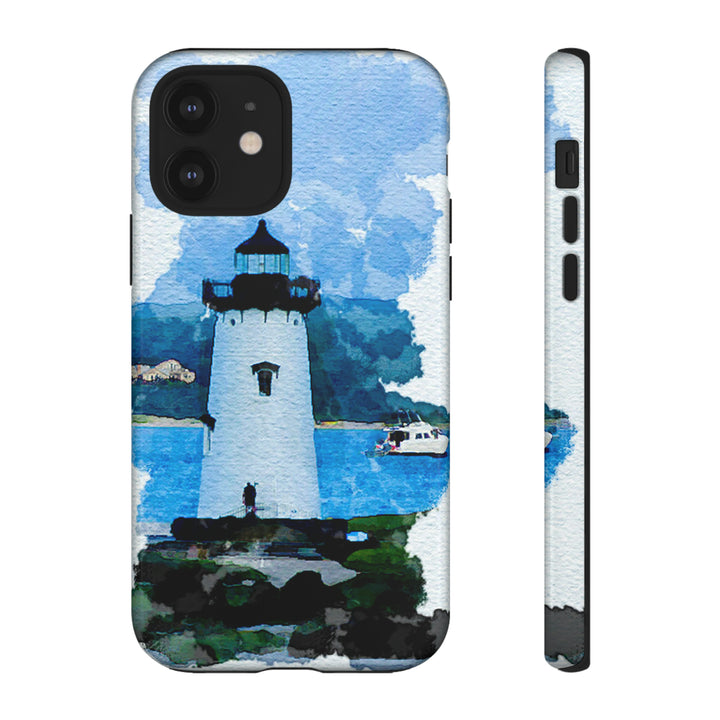 Cool Phone Case | Summer Lighthouse, For iPhone 15 Case | iPhone 15 Pro Case, Iphone 14 Case, Iphone 14 Pro Max Case, Protective Iphone Case - Studio40ParkLane