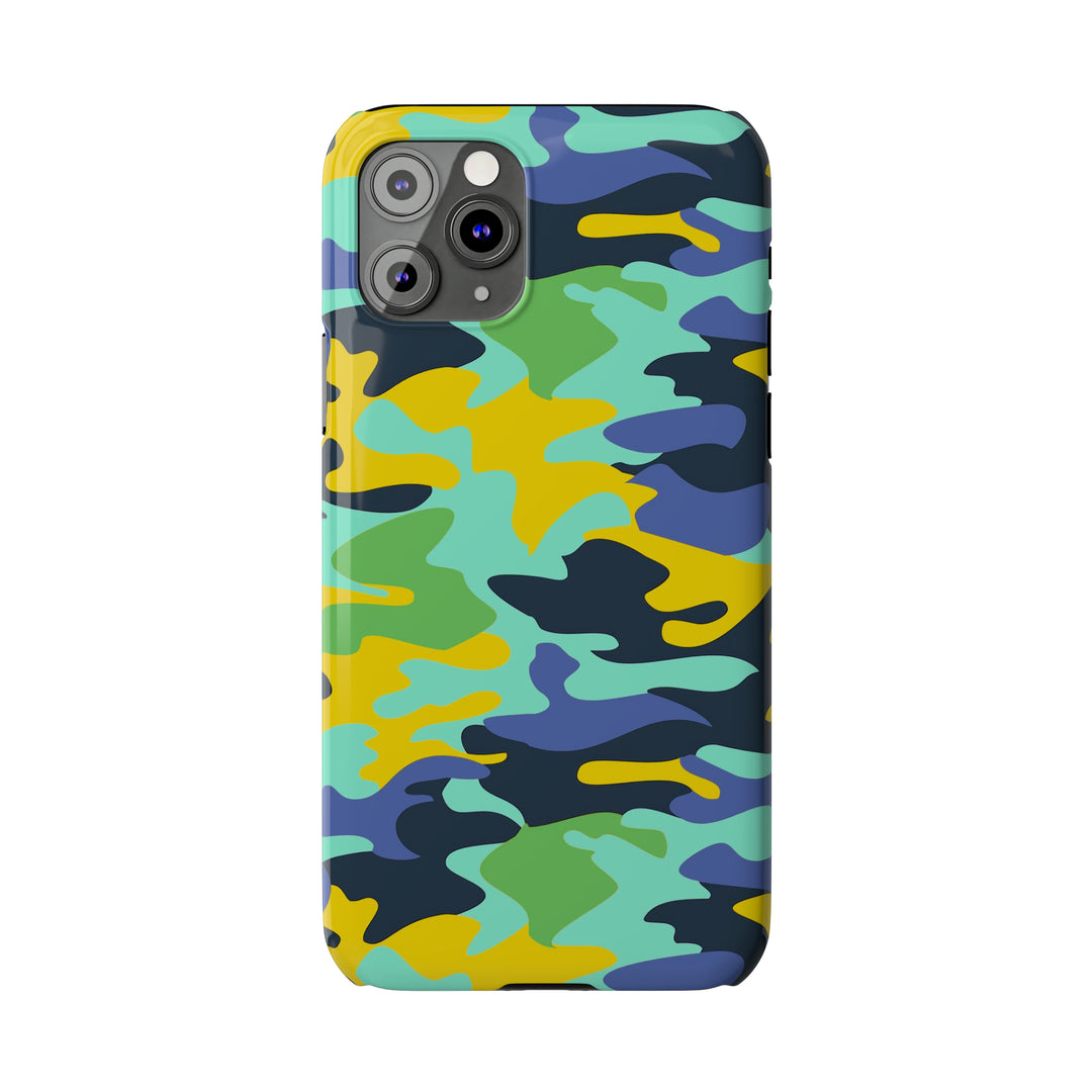 Slim Cute Phone Cases for Iphone - | iPhone 15 Case | iPhone 15 Pro Max Case, Iphone 14 Case, Iphone 14 Pro Max, Iphone 13, Late Spring Camouflage - Studio40ParkLane