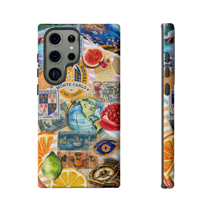 Cute European Summer Collage Phone Case, for IPhone 16 Case | Iphone 15, Iphone 14, IPhone 13 Case, 11 8 7, Samsung Galaxy S24, S23, S22, S21 Extra Protective - Studio40ParkLane