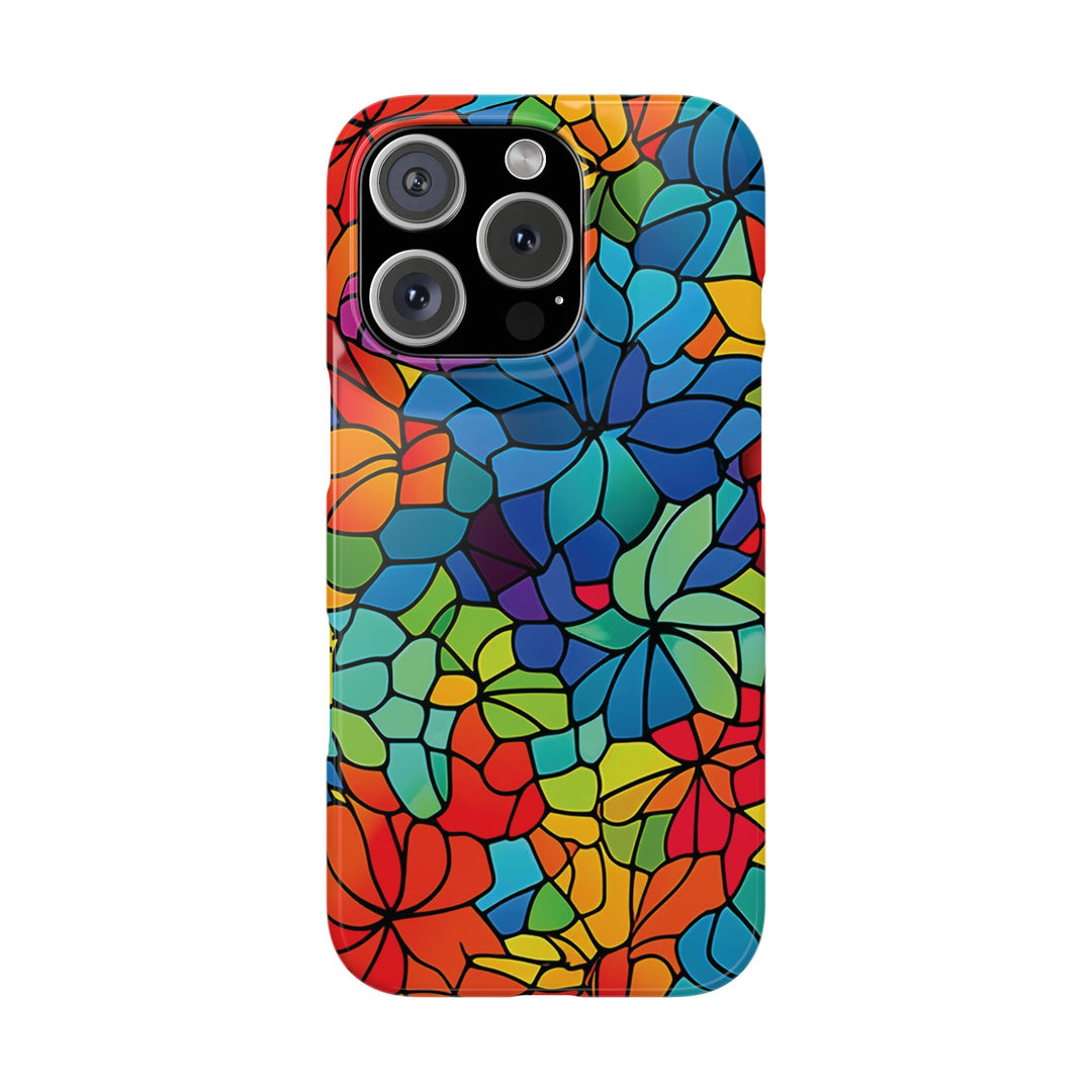 Slim Window Style Mosaic Gift for Her Cute Phone Cases for Iphone 16 Case | iPhone 15 Case | iPhone 15 Pro Max Case, Iphone 14, Iphone 14 Pro Max, Iphone 13 - Studio40ParkLane