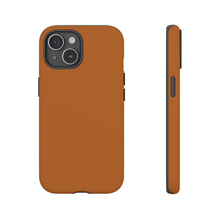 Premium Tough Rusty Brown Orange Gift for Her Cute Phone Cases for Samsung S25 S24, S23, S22, S21, Iphone, 16, 15, 14, 13 Pro Max Ultra - Studio40ParkLane