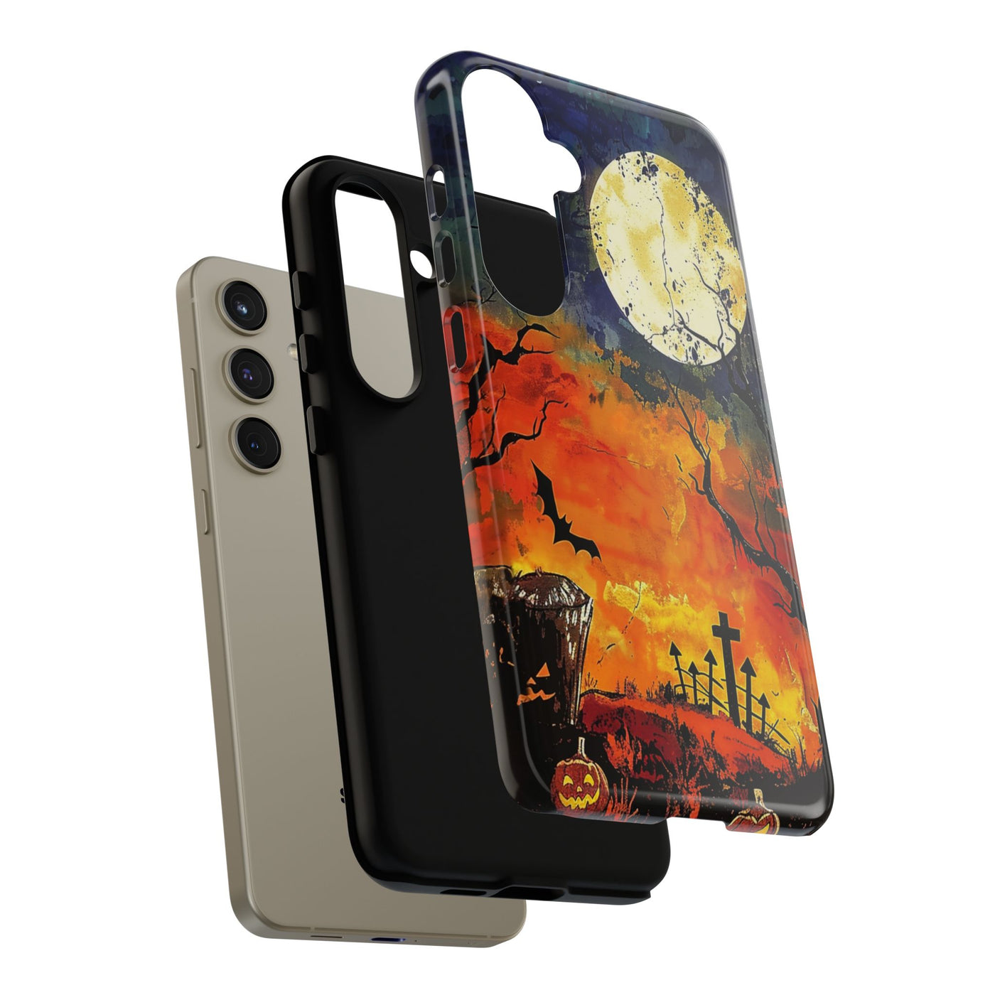 Halloween Gift Impact Resistant, Cute Phone Cases for Samsung S24, S23, S22, S21, IPhone 15 pro Iphone 14 pro Iphone 13 IPhone 12 Iphone 11