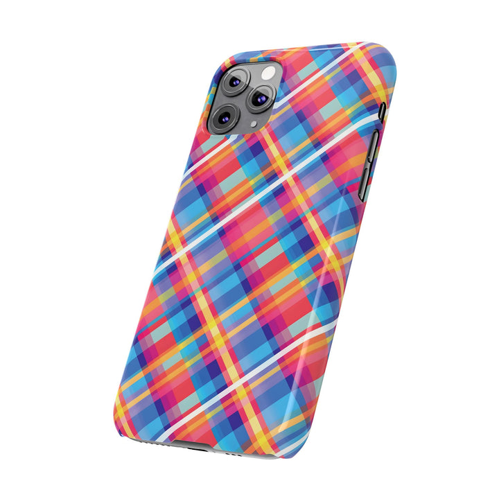 Slim Checkered Plaid Gift for Her Cute Phone Cases for Iphone 16 Pro Max | iPhone 15 Case | iPhone 15 Pro Max Case, Iphone 14, 13, 12, 11, 10, 8, 7 - Studio40ParkLane