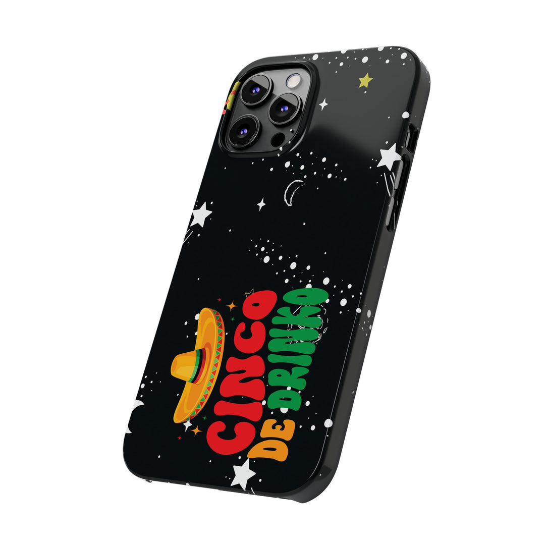 Slim Cute Phone Cases for Iphone - | iPhone 15 Case | iPhone 15 Pro Max Case, Iphone 14 Case, Iphone 14 Pro Max, Iphone 13, Cinco de Mayo - Studio40ParkLane