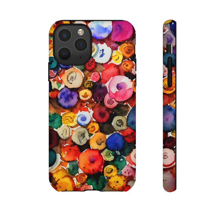 Impact Resistant, Fall Colors Buttons, Cute Phone Cases for Samsung S24, S23, S22, S21, IPhone 15 pro Iphone 14 pro Iphone 13 IPhone 12 Iphone 11 - Studio40ParkLane
