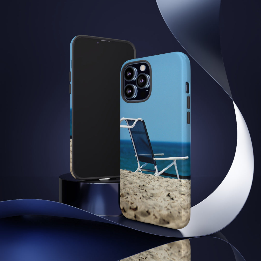 Cute Samsung Case | Cool Iphone Case | Summer Blue Beach Chair, Samsung S24, S23, S22, S21, IPhone 15 Case | Iphone 14 Case, Iphone 13 Case - Studio40ParkLane