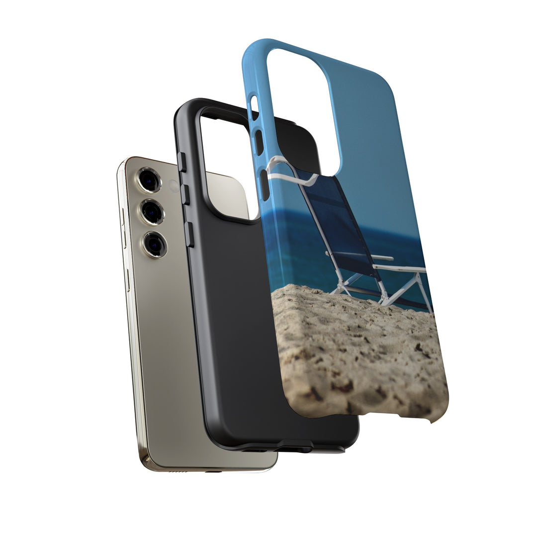 Cute Samsung Case | Cool Iphone Case | Summer Blue Beach Chair, Samsung S24, S23, S22, S21, IPhone 15 Case | Iphone 14 Case, Iphone 13 Case - Studio40ParkLane