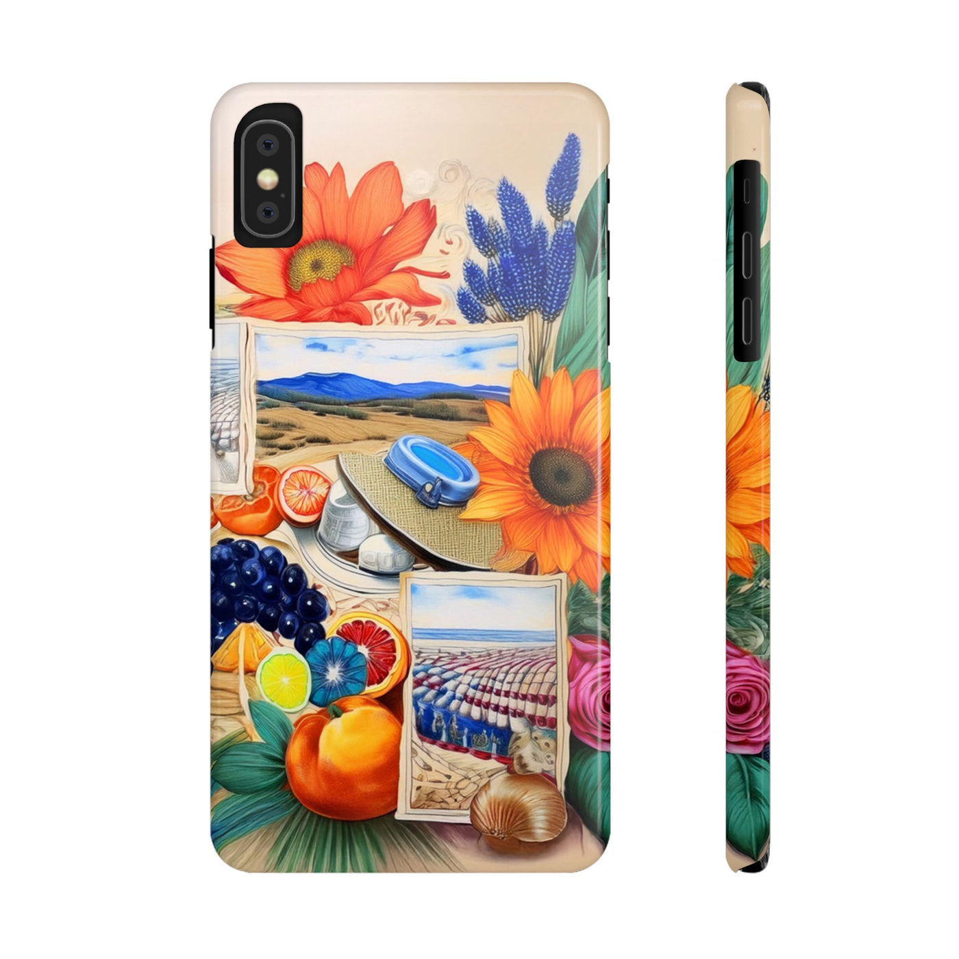 Slim Trendy Fall Coquette Collage Gift for Her Cute Phone Cases for Iphone 16 Cases | iPhone 15 Case | iPhone 15 Pro Max Case, Iphone 14 Case, Iphone 13, Slim