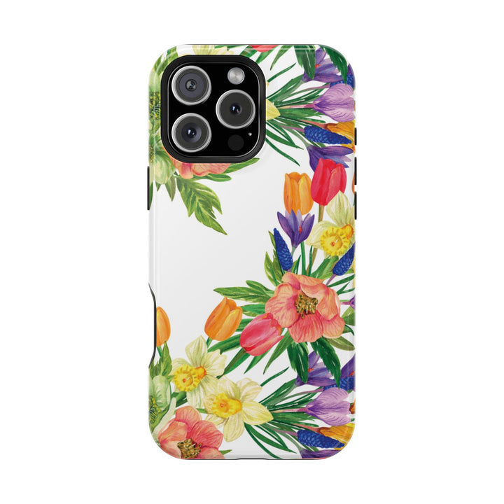 Spring Flowers Magsafe Cute Phone Case for Iphone Gift for Her, iPhone 16 Case iPhone 15 Pro Max Case, Iphone 14, Iphone 14 Pro Max, 13, 12 - Studio40ParkLane