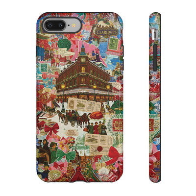 Aesthetic Tough London Coquette Collage Premium Phone Case - For iPhone 17 Pro Max iPhone 16 Pro iPhone 15 Iphone 14 Plus 13 Pro 12 11 10 XR - Studio40ParkLane