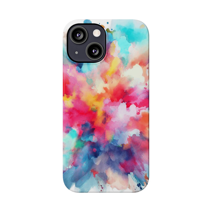 Slim Paint Splash Gift for Her Cute Phone Cases for Iphone 16 Pro Max | iPhone 15 Case | iPhone 15 Pro Max Case, Iphone 14, Iphone 14 Pro Max, Iphone 13 12 11 8 7 - Studio40ParkLane
