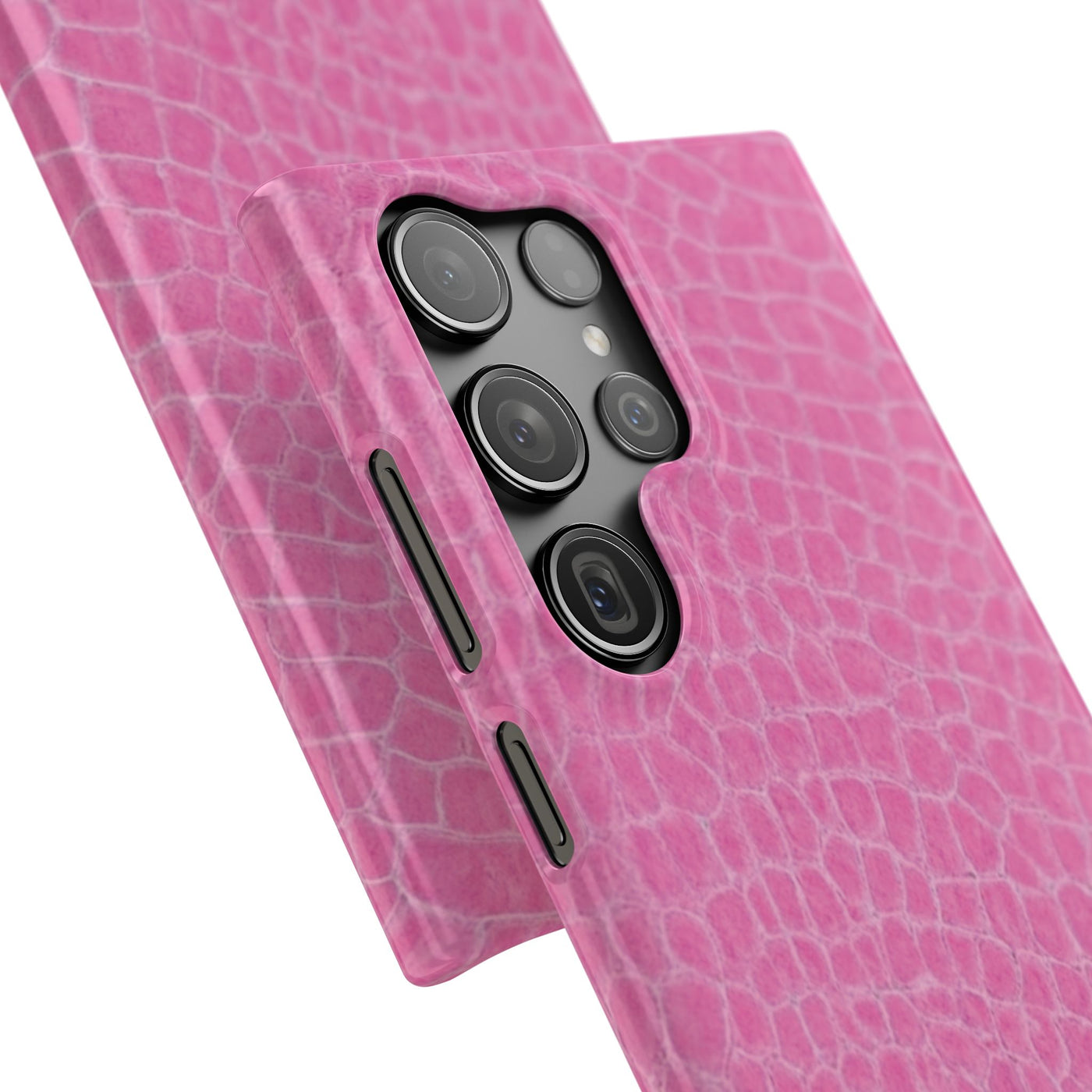 Snap Non Leather Pink Color Pattern Gift for Her Cute Phone Cases for Samsung Galaxy S24, S23, S22, S21, S20, Plus, Ultra, Iphone 16, 15, 14, Pro and Max - Studio40ParkLane