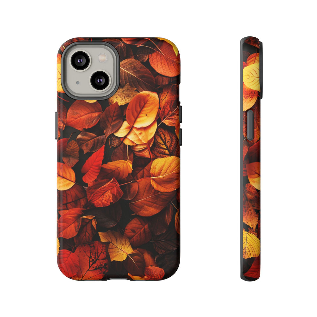 Autumn Fall Leaves Gift for Her Cute Phone Case for, Samsung Galaxy S24, S23, S22, S21, IPhone 16 Case | Iphone 15, Iphone 14, IPhone 13 Case - Studio40ParkLane