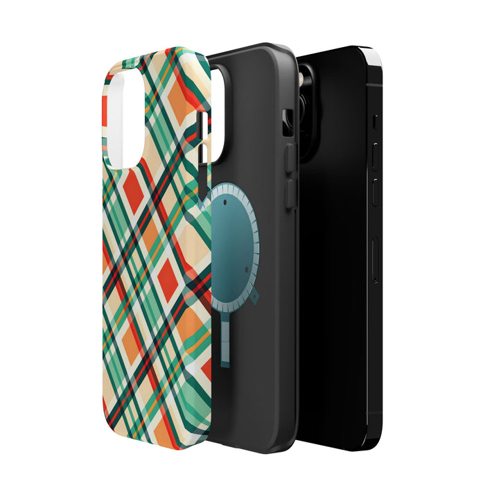 Checkered Plaid Magsafe Gift for Her Cute Phone Case for Iphone, | iPhone 16 | iPhone 15 Pro Max, Iphone 14 Pro Max, 13 12 11 10 9 8 7 - Studio40ParkLane