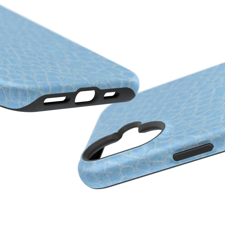 Non Leather Blue Color Pattern Magsafe Cute Phone Case for Iphone Gift for Her, | iPhone 15 Case | iPhone 15 Pro Max Case, Iphone 14, Iphone 14 Pro Max, Iphone 13, Iphone 16 - Studio40ParkLane