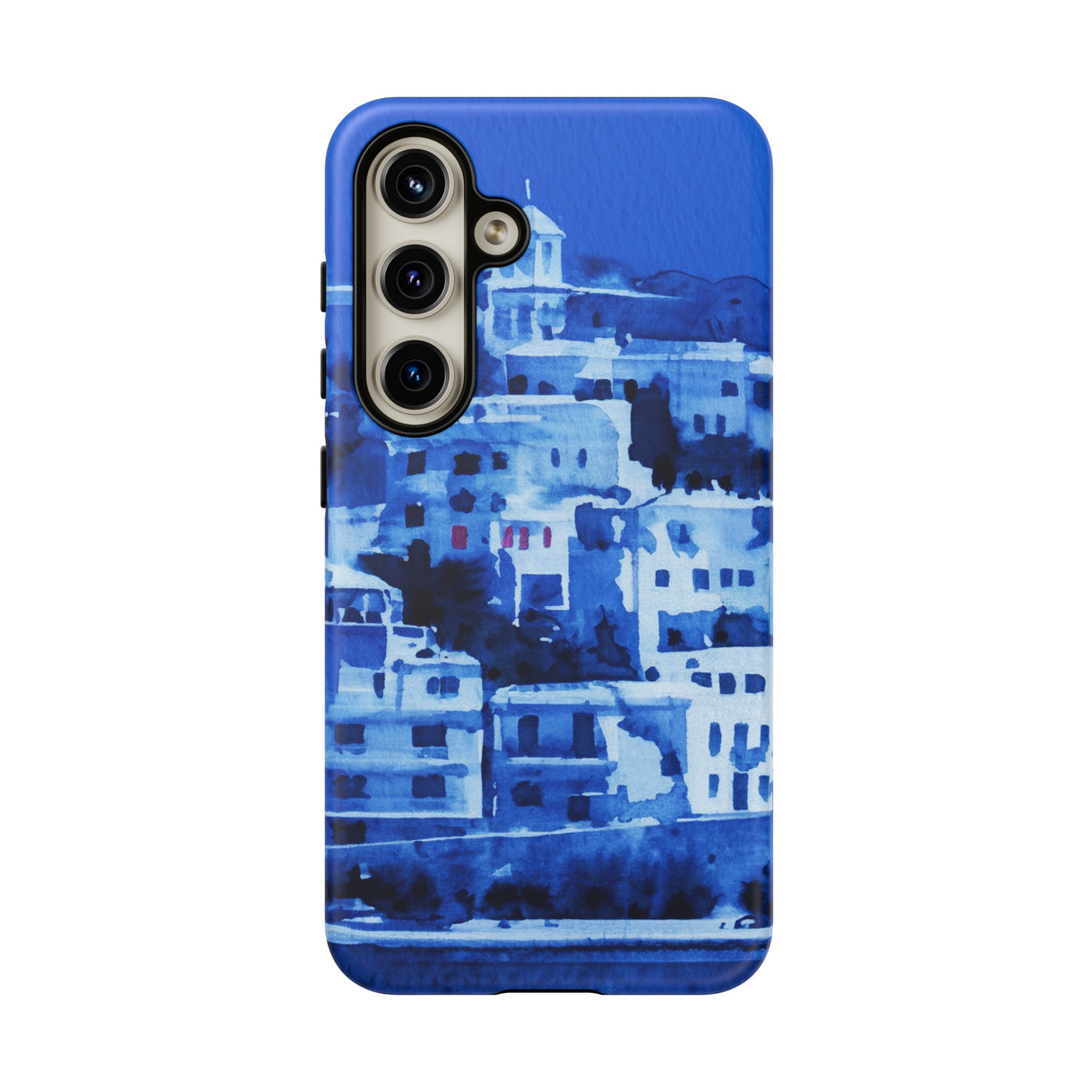 Impact Resistant, Greece House, Cute Phone Cases for Samsung S24, S23, S22, S21, IPhone 15 pro Iphone 14 pro Iphone 13 IPhone 12 Iphone 11