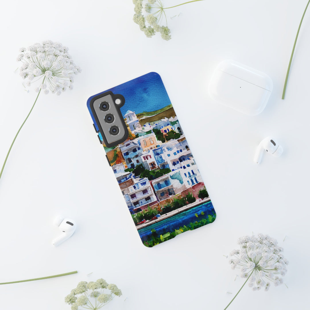 Impact Resistant, Greece House, Cute Phone Cases for Samsung S24, S23, S22, S21, IPhone 15 pro Iphone 14 pro Iphone 13 IPhone 12 Iphone 11 - Studio40ParkLane