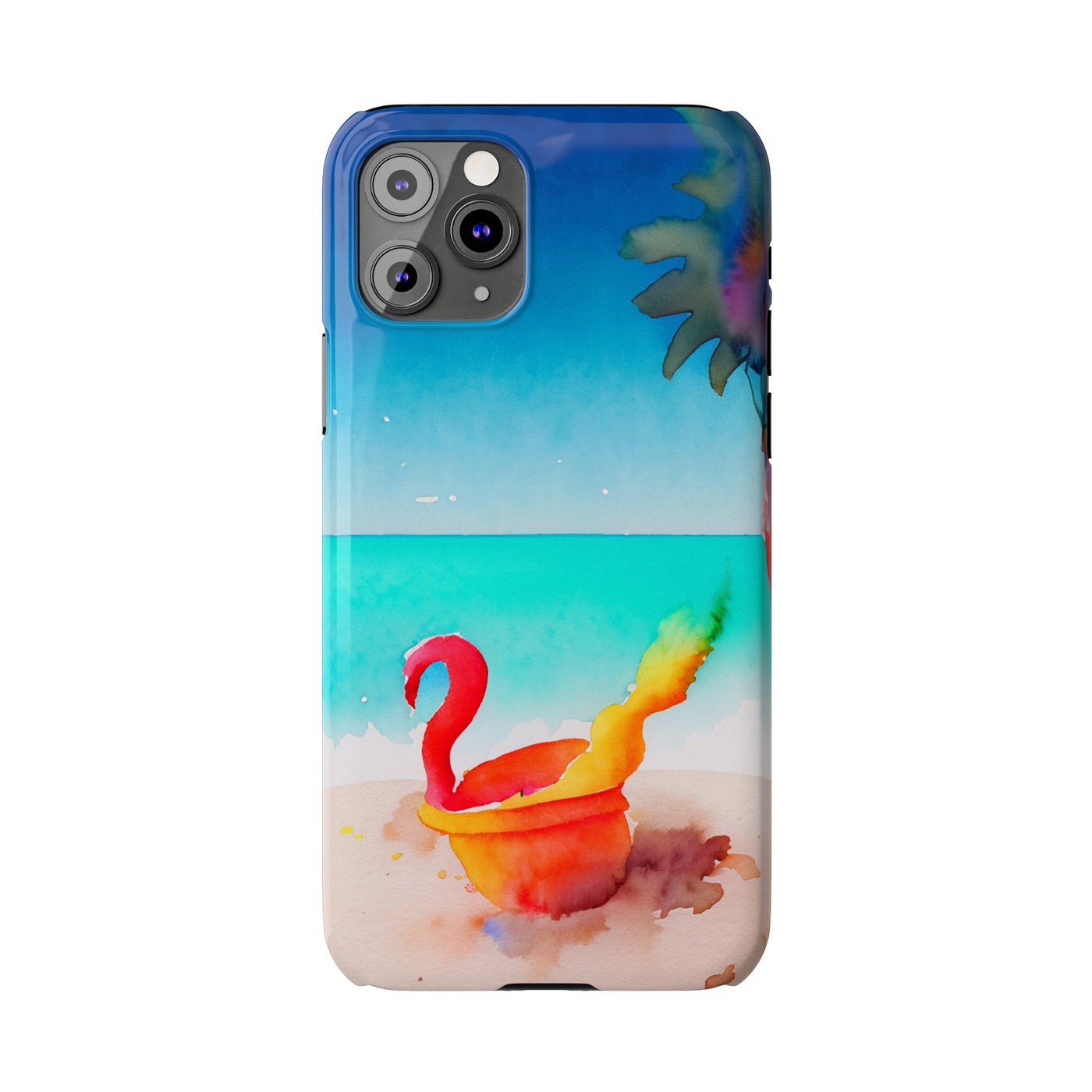 Slim Cute Phone Cases for Iphone - | iPhone 15 Case | iPhone 15 Pro Max Case, Iphone 14 Case, Iphone 14 Pro Max, Iphone 13, Summer Beach Bucket