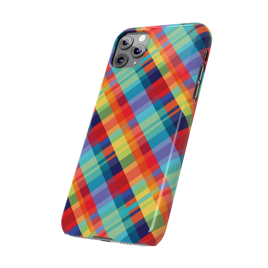 Slim Checkered Plaid Gift for Her Cute Phone Cases for Iphone 16 Pro Max | iPhone 15 Case | iPhone 15 Pro Max Case, Iphone 14, 13, 12, 11, 10, 8, 7 - Studio40ParkLane