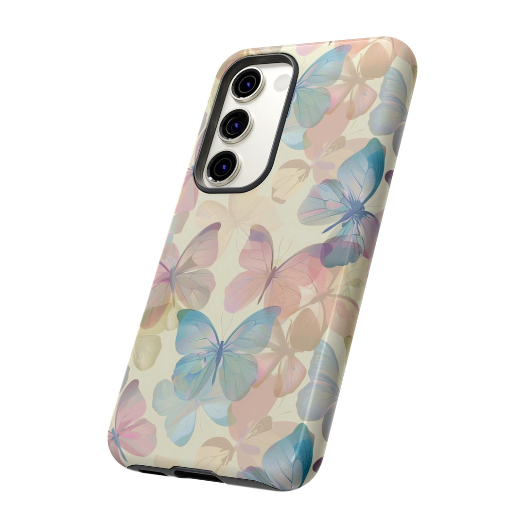 Cute Samsung Case | Cool Iphone Case | Summer Pastel Butterflies, Samsung S24, S23, S22, S21, IPhone 15 Case | Iphone 14 Case, Iphone 13 Case - Studio40ParkLane